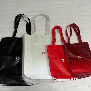 Lululemon Reusable Shopper Tote Bags (4)